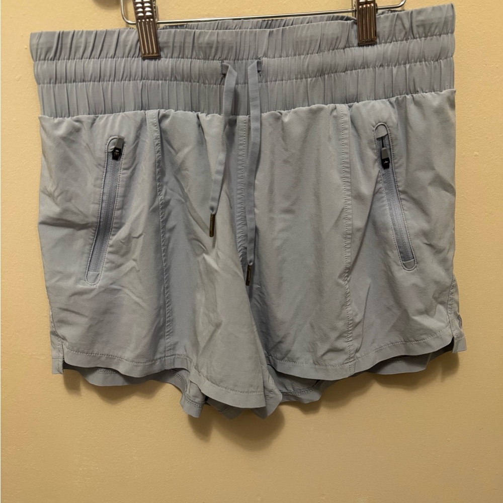 All in Motion Women's Athletic Shorts in Light Gray